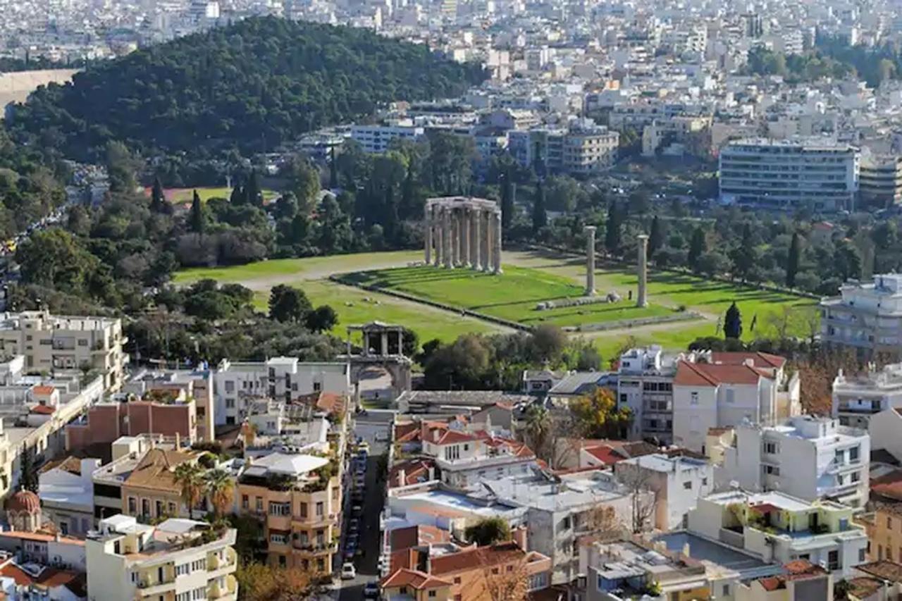 2Bdr Olympianzeus Apt With Netflix Athen Eksteriør billede