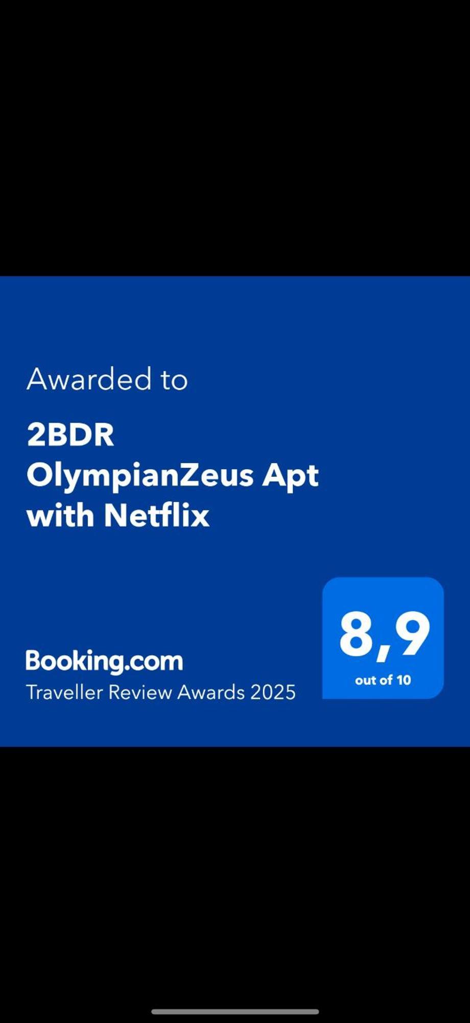 2Bdr Olympianzeus Apt With Netflix Athen Eksteriør billede
